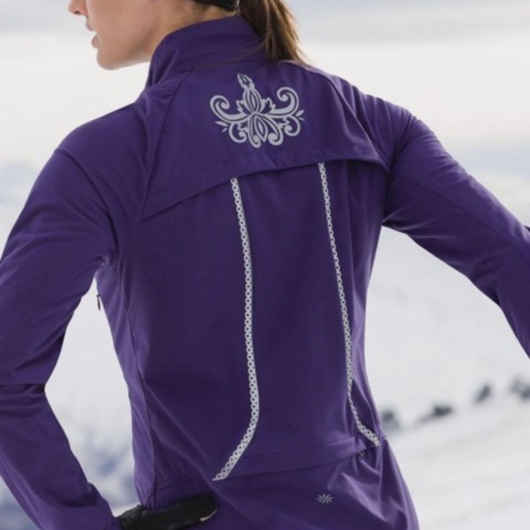 Athleta Nightshade Purple Queen Of The Mountain Jacket Size M